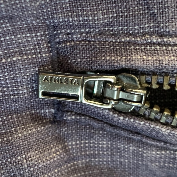 Athleta Linen Textured Wide Leg Pants - Picture 5 of 11